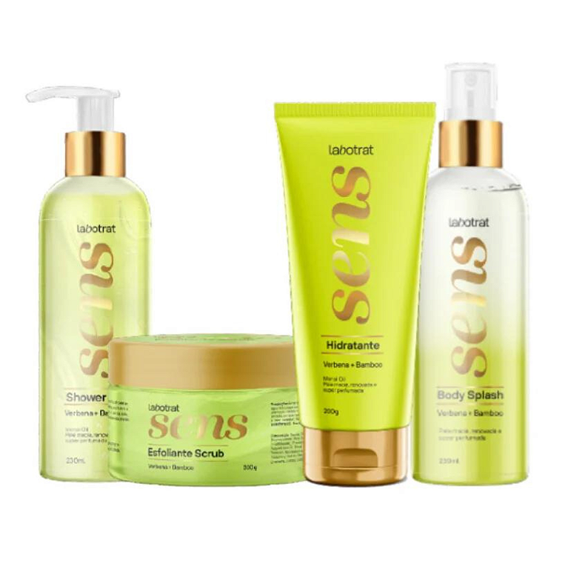 Kit Linha Sens Labotrat Verbena e Bamboo - Montreal Distribuidora