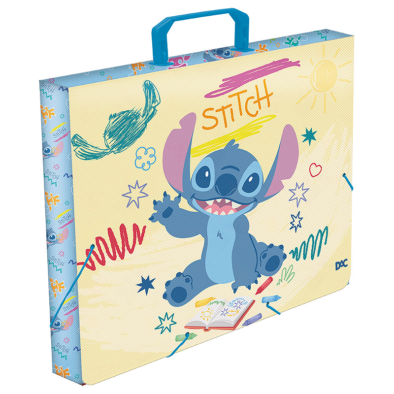 Pasta com Alça Maleta Infantil Stitch – ref 5202 - Montreal