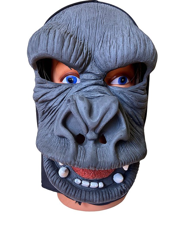 Mascara macaco chimpanzé com pelos latex Halloween carnaval - FANTASY -  Máscara de Festa - Magazine Luiza