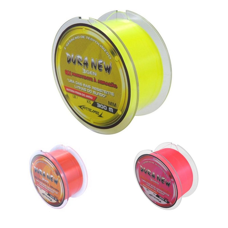 Linha Dura New 300M 0.37MM para pesca - Biteron Pesca