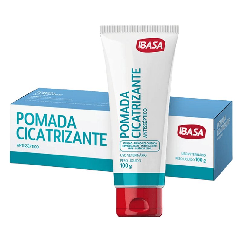 Pomada Cicatrizante 100 Gr - Ibasa - KV Medical Produtos Hospitalares e ...