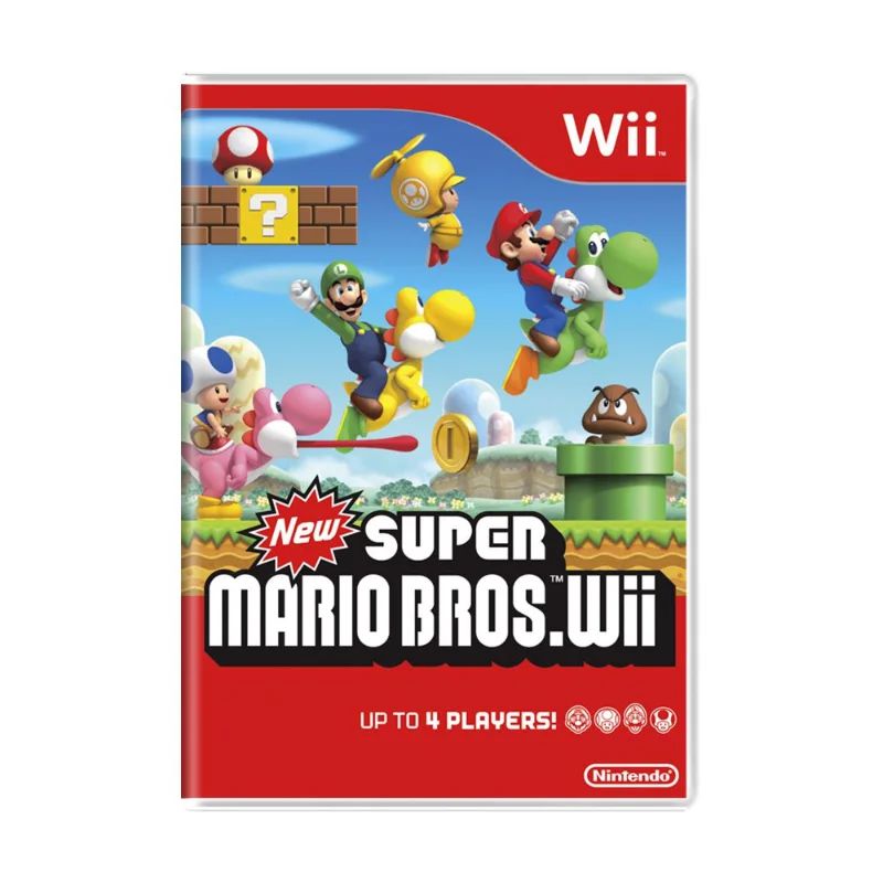 Jogo New Super Mario Bros - Wii (Usado) - Elite Games - Compre na