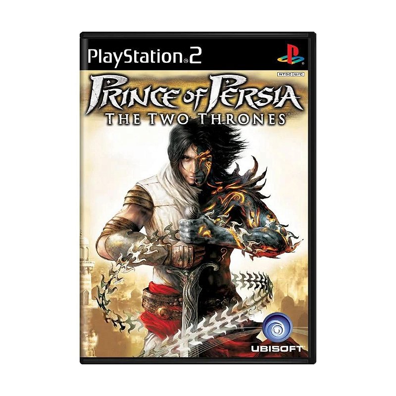 Prince of Persia the two Thrones [REPRO-PACTH] - PS2 - Sebo dos Games - 10  anos!