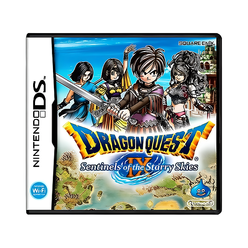 ドラゴンクエストⅤ,Ⅶ,Ⅸ,Ⅹ（DS） Jogo Dragon Quest IX: Sentinels of the Starry Skies - DS (Usado