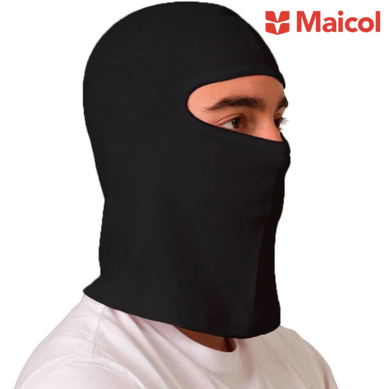 Balaclava de Lã Preta - CA31808 Maicol | Original EPI - Original