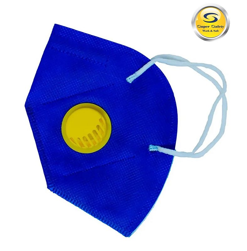Máscara PFF2 Com Válvula Azul - CA44595 SS | Original EPI