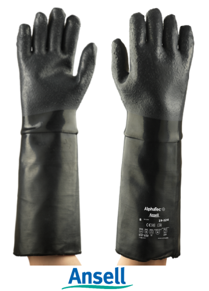 Luva ALPHATEC 19-024 CA44935 Ansell 44cm Neoprene Alta Temperatura