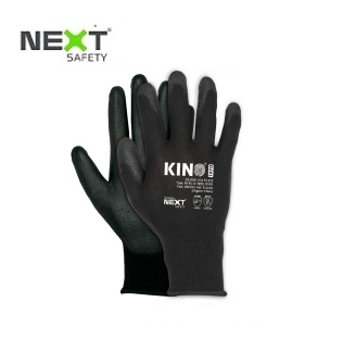 Luva Kino Tato Next Safety CA51313 Poliéster com Banho PU (CA