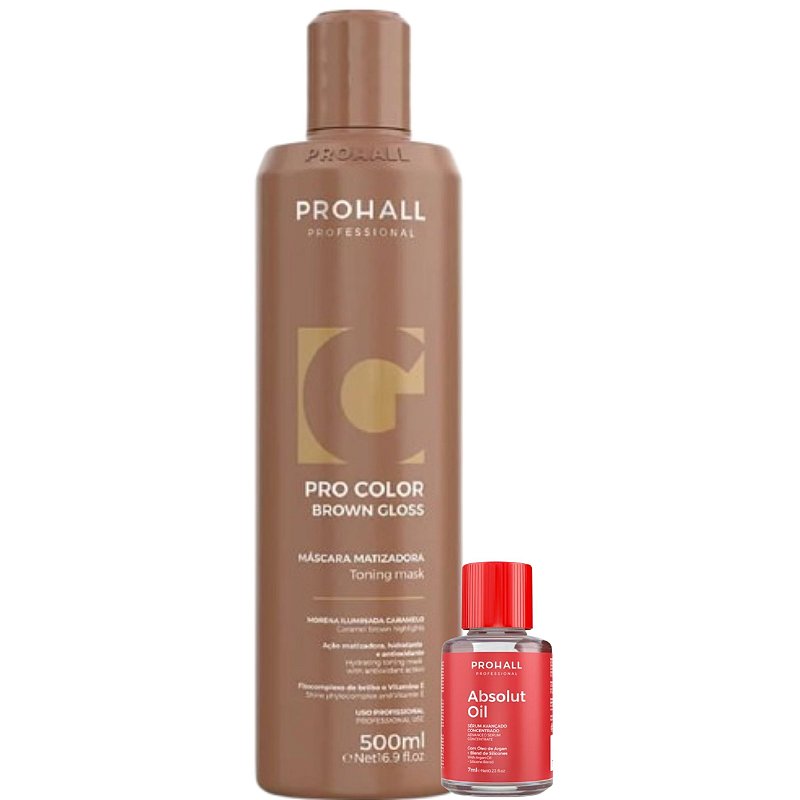 Prohall Morena Iluminada Mascara Matizadora Caramelo Creme - Amor