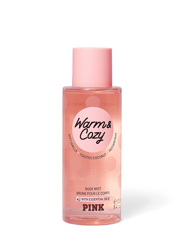 Body Splash Warm & Cozy Pink Victoria's Secret 250ml - Edição