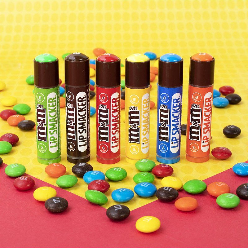 Lip Smacker Lip Balm M&M'S - 1 unidade - Cosmeticos da ray