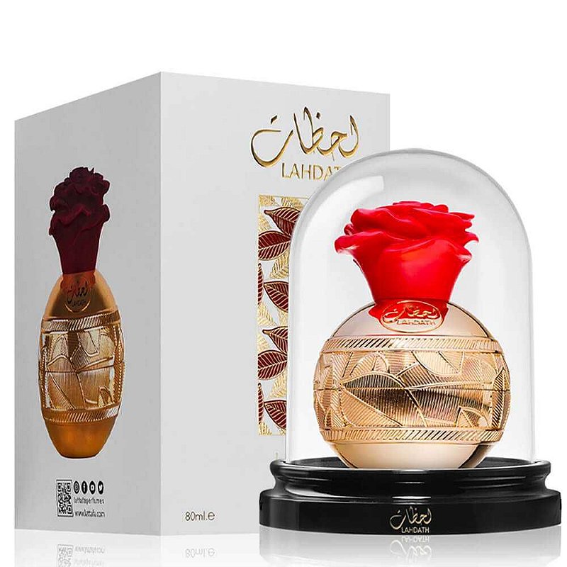 Lahdath Lattafa Eau de Parfum - Perfume Árabe Feminino 80ml
