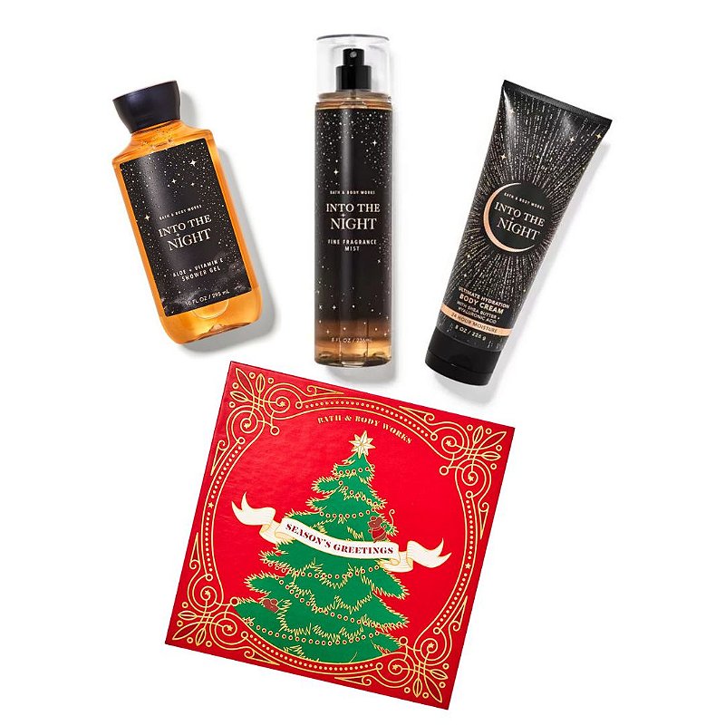 Kit Into The Night Bath & Body Works (3 itens) Cosmeticos da ray