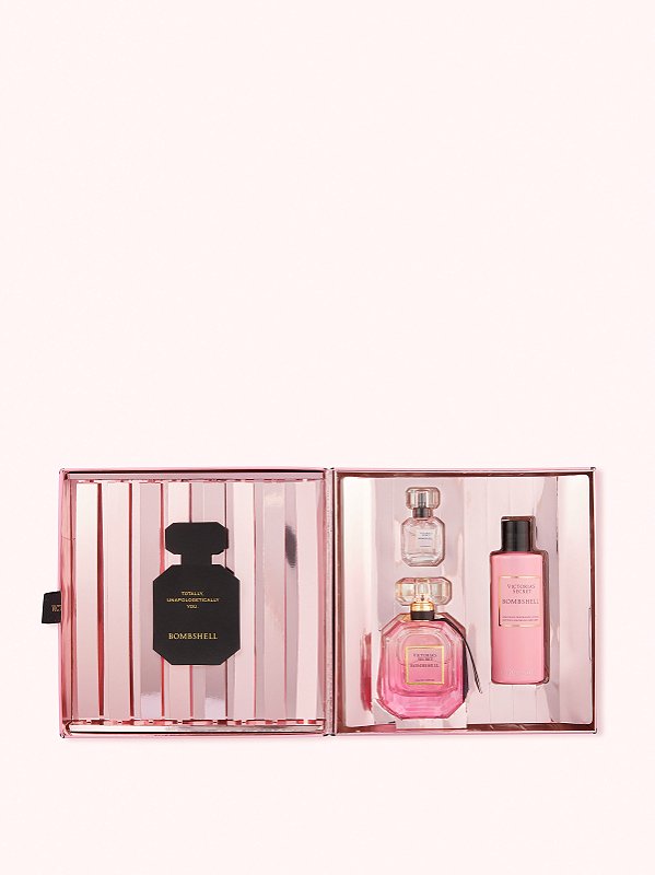 Kit Bombshell Parfum Victoria's Secret ( 3 itens) - Cosmeticos da ray