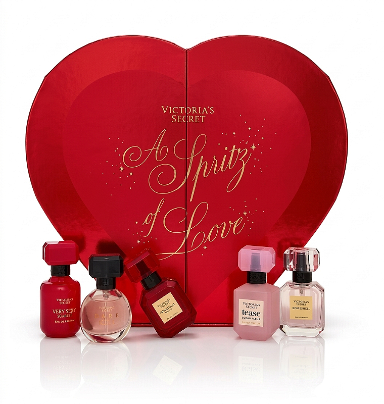 Kit A Spritz of Love Victoria's Secret 5 itens - Cosmeticos da ray