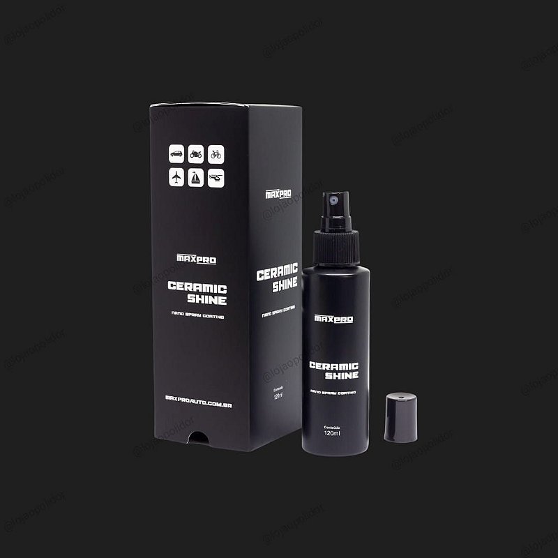 Ceramic Shine Manutenção de Coating120ml - MaxPro - O Polidor ...