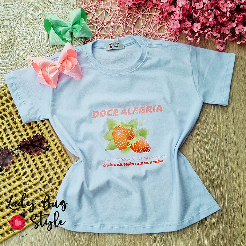 T-Shirt Doce Alegria