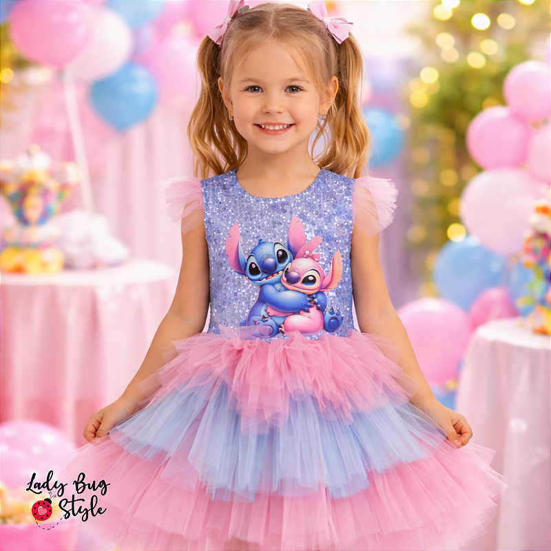 Vestido Paete Stitch