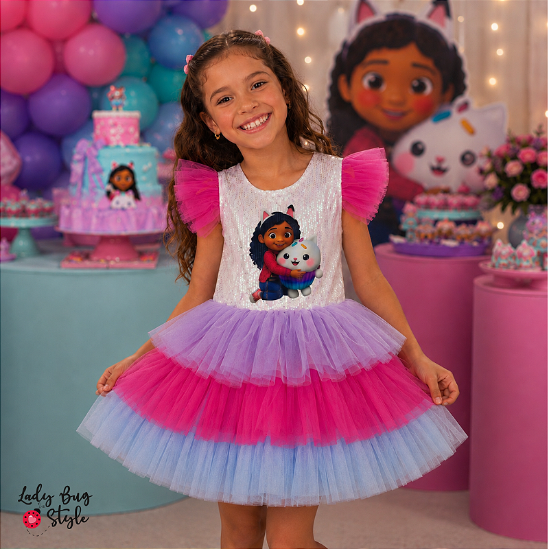 Vestido Paete Gabby