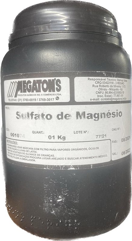 Sulfato de magnesio - 1 Kg