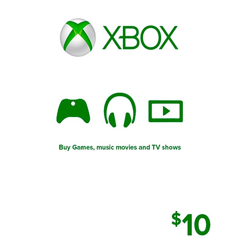 MICROSOFT GIFT CARD 10 D LARES USA GCM Games Gift