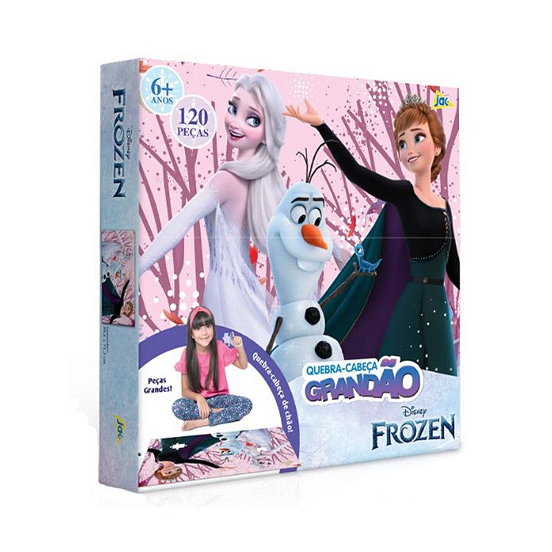 Quebra-Cabeça - 150 Peças - Disney - Frozen - ToysterTOYSTERQuebra  CabeçaOficina Brinquedos