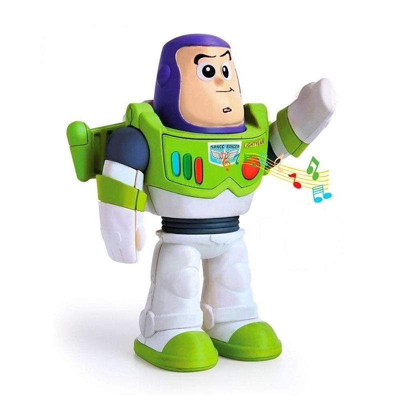 Kit Mochila Infantil Costas Toy Story + 5 Bonecos Personagens do