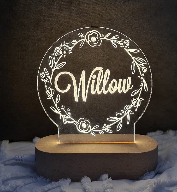 Luminária Led Abajur Decorativa personalizada Personalize Maximus Arte