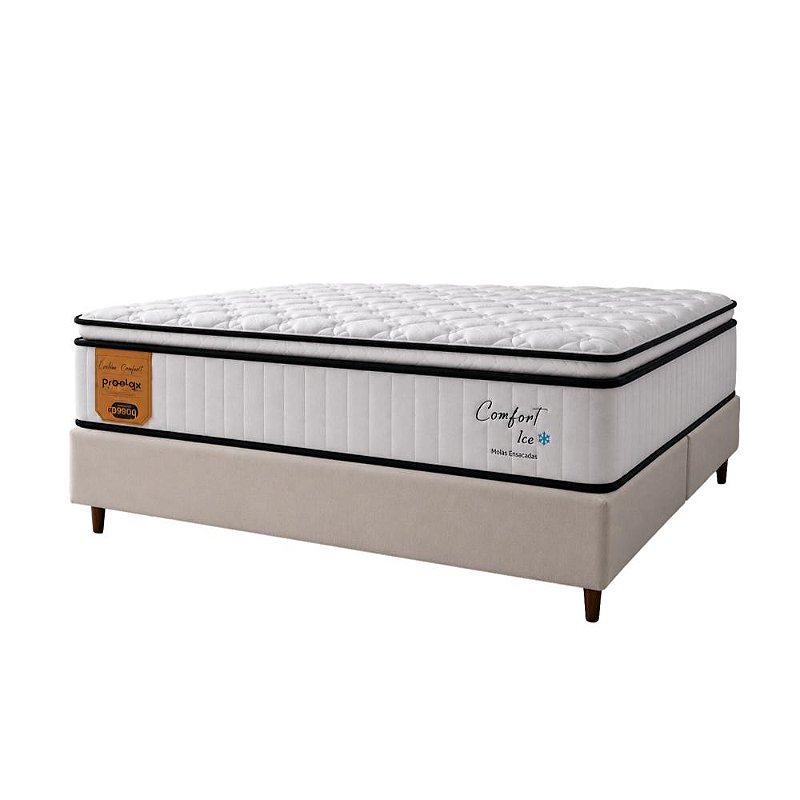 Cama Box King Prorelax em Goiânia | Comfort Ice Premium - Vuler