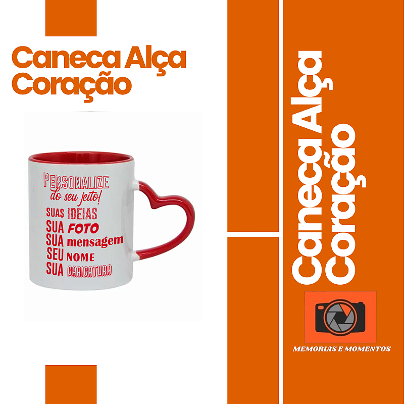 Caneca Alça Coração
