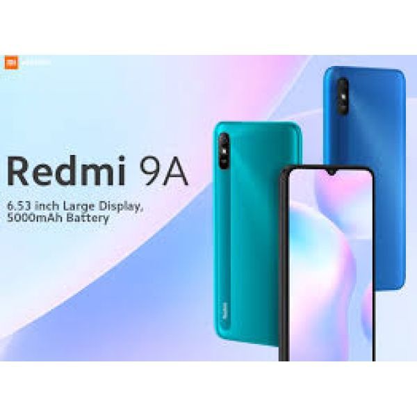 Smartphone Xiaomi Redmi 9A 32GB 4G Wi-Fi Tela 6.53 Dual Chip 2GB RAM Câmera Dupla + Selfie 5MP - Azul