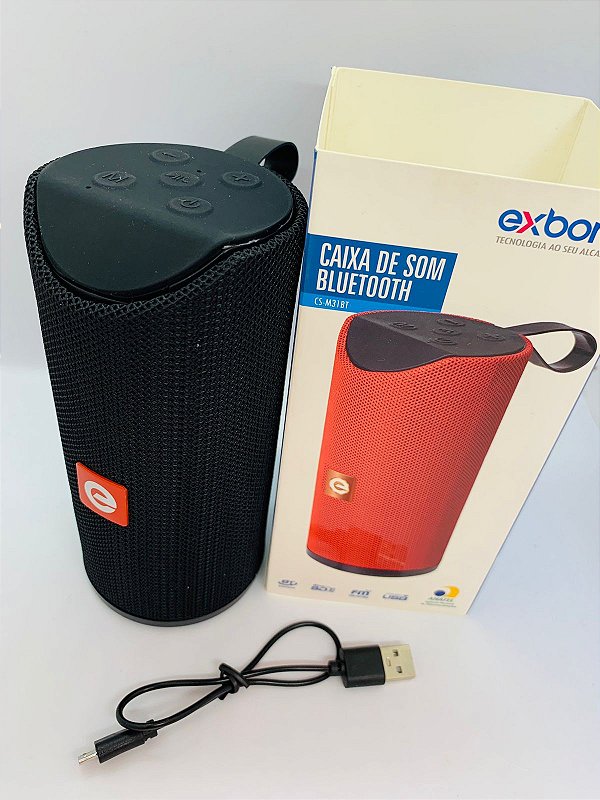 caixa de som exbom