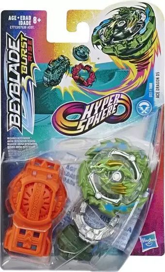 Beyblade Dante Burst Rise Ace Dragon D5 Verde - E7530/E7713