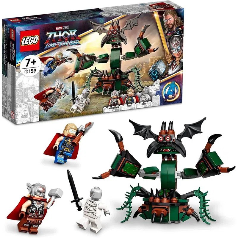 Lego Super Heróis Marvel - Ataque em Nova Asgard - 76207 - Real
