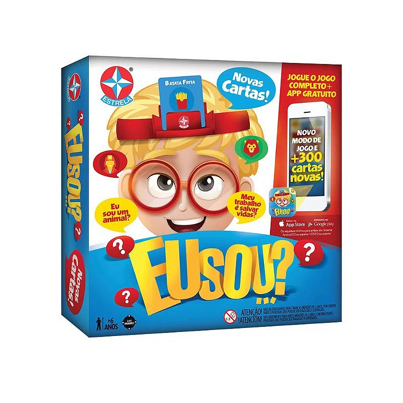 Jogo Eu Sou.? - 200018 - Estrela - Real Brinquedos