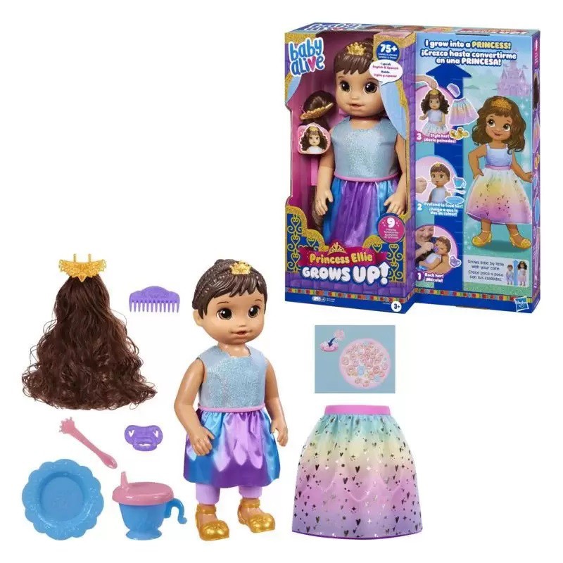 Boneca Baby Alive Dia de Princesa Loira