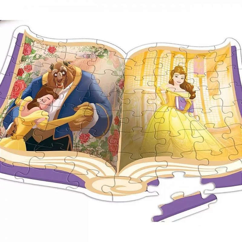 Quebra-Cabeça Cinderela Disney 60 peças Xalingo - xalingo