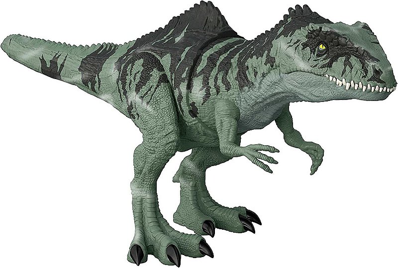 Dinossauro Tiranossauro Rex Rugido - Jurassic World Mattel em