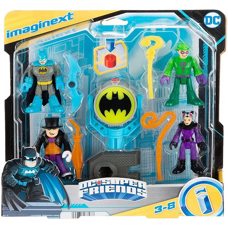 Imaginext Super Friends - HFD47 - Mattel - Real Brinquedos