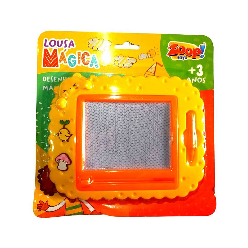 Quadro Magico C/caneta - Amarelo - ZP00477 - Zoop Toys - Real
