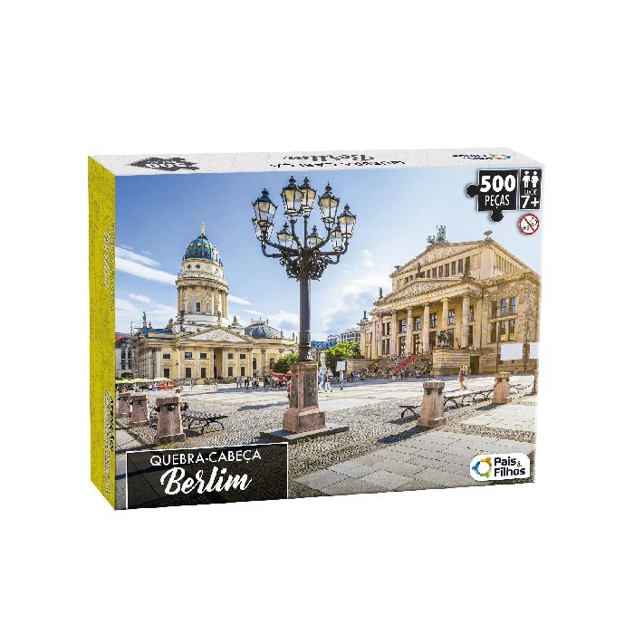 Quebra Cabeça Paisagem Paris 500pcs - Rline Shop