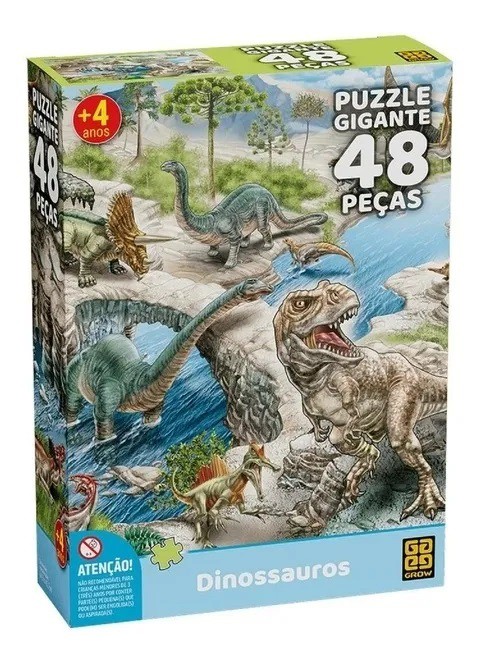 COMBO DINOSSAUROS - QUEBRA-CABEÇA 3D