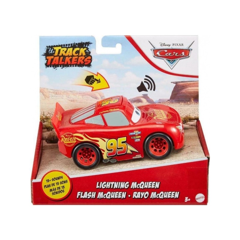Carrinhos - Cars Track Talkers - Carros - McQueen com som - GXT28