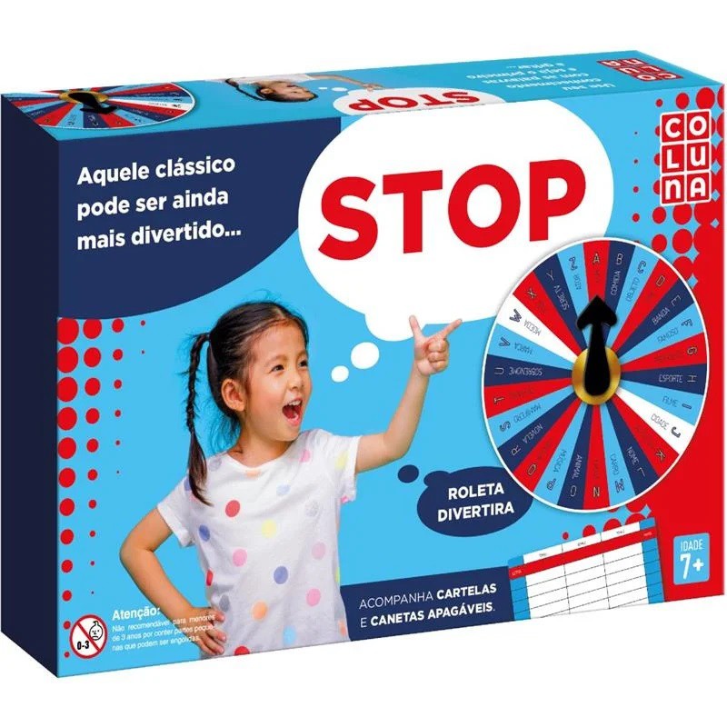 Jogo Stop 791093 Pais E Filhos Real Brinquedos 0473