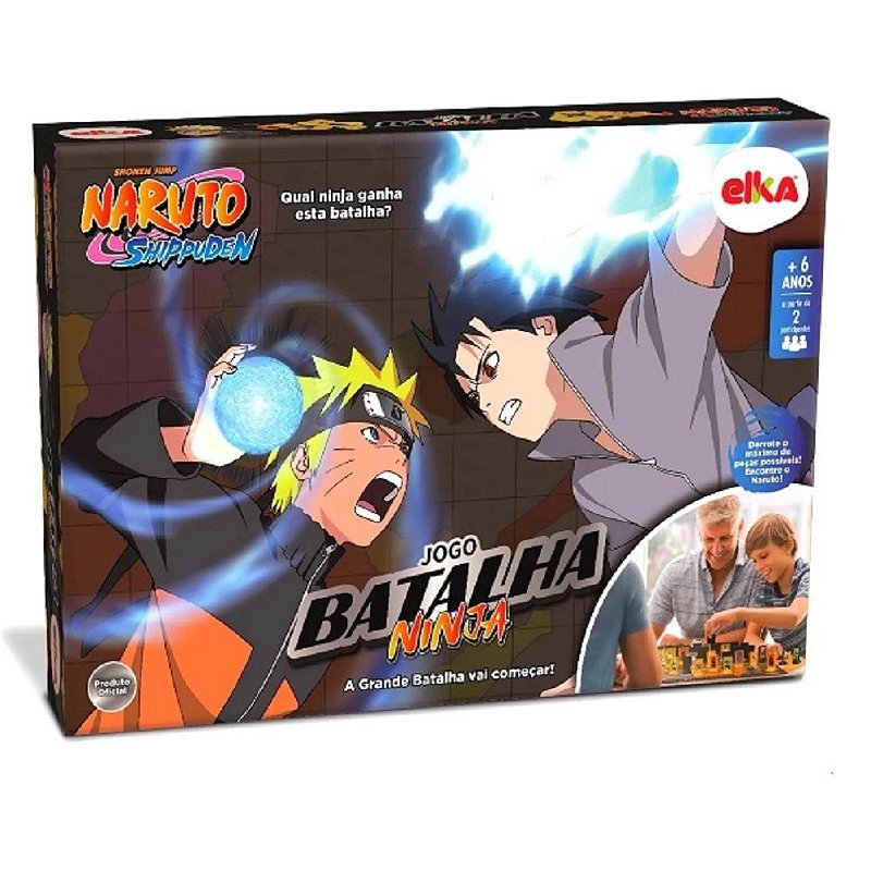 Jogo Tabuleiro - Ninja Naruto - 1190 - Elka - Real Brinquedos