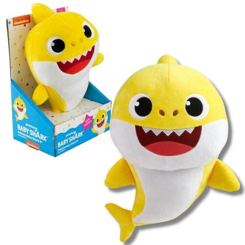 O Tubarao Amarelo Fantasia Tubarão Infantil Shark Curto Baby