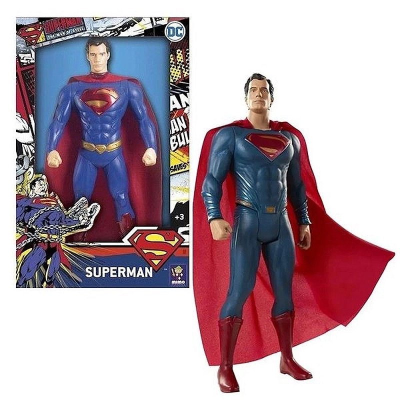 Boneco Super Man - Dc Comics - 45 Cm - 0927 - Mimo - Real Brinquedos