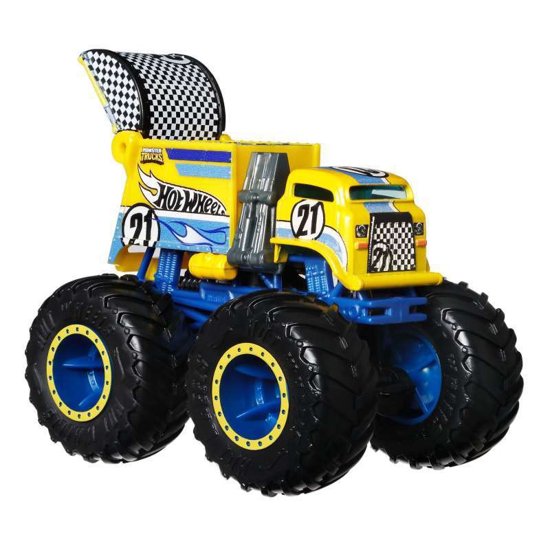 Carro Hot Wheels Monster Truck 1:64 sortidos Mattel FYJ44 - Blanc