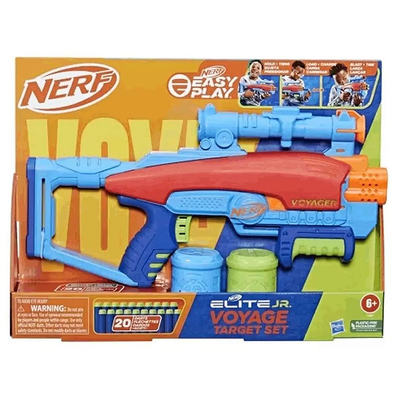Lança Dardos - Nerf Elite Junior - Voyage Target - F6361 - Hasbro