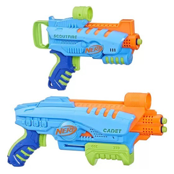 Kit 2 Lançadores De Dardos Nerf - Elite Jr Ultimate Start - F6369